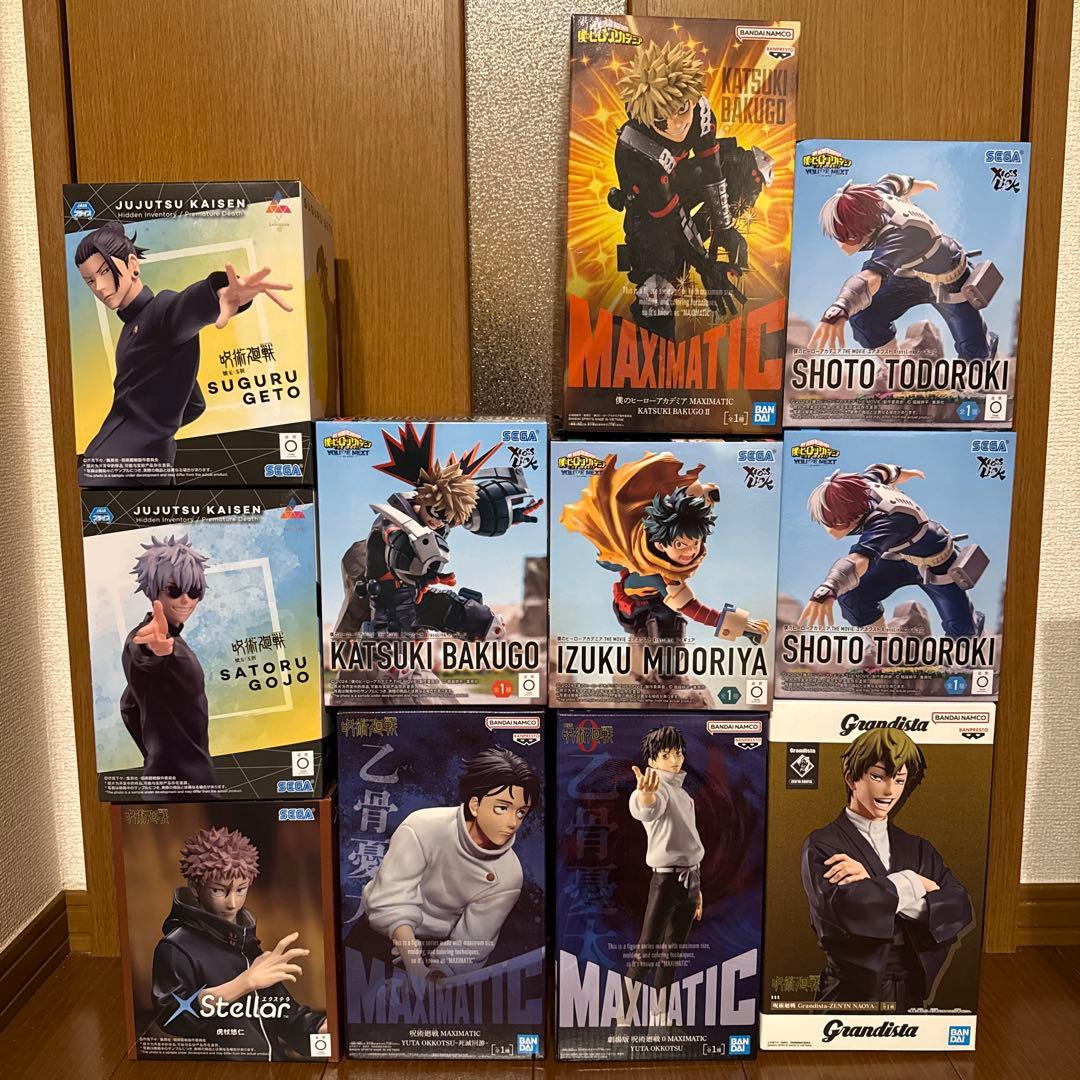 最新プライズフィギュア11点セットまとめ売り - メルカリ
