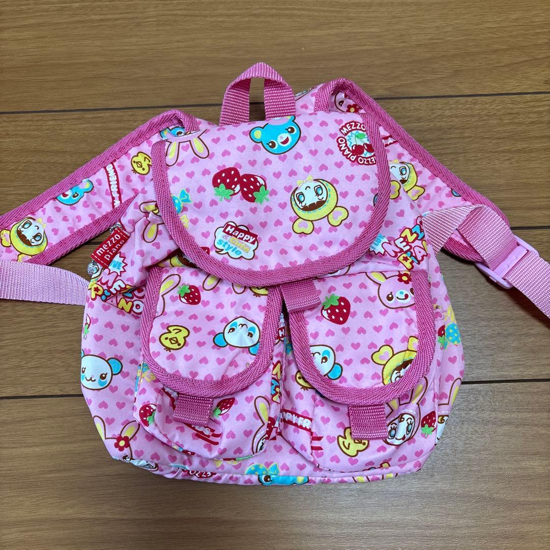 メゾピアノ　ミミポポ　リュック mezzo piano Junior（メゾピアノ ジュニア） メゾピアノジュニア(mezzo