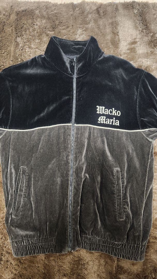 ジャケット・アウター WACKOMARIA VELVET TRACK JACKET