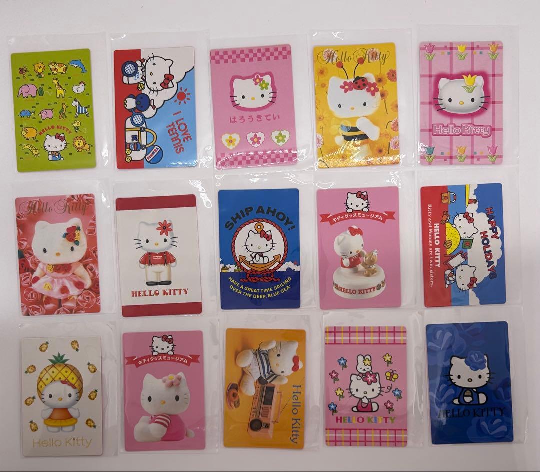 サンリオ⭐︎ハローキティ1999年コレクターズカード第2弾全125種