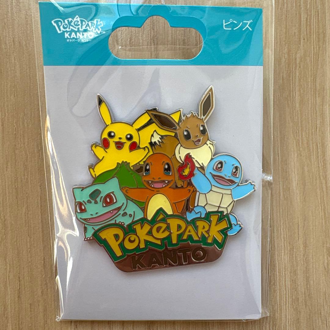 ポケパークカントー PoKePARK KANTO 限定 ピンバッチ - メルカリ