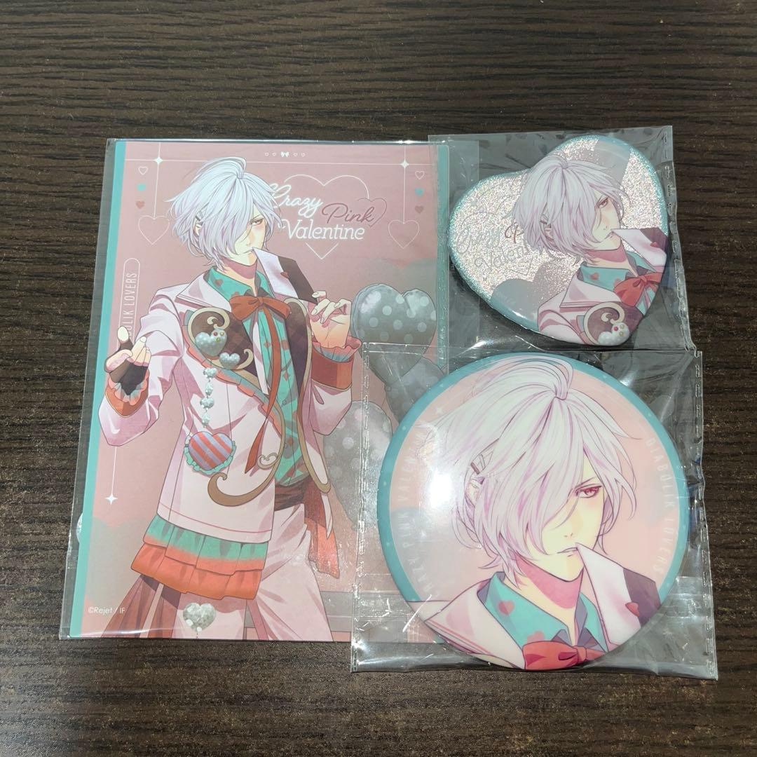 Crazy Pink Valentine 逆巻スバル 缶バッジ ブロマイド - メルカリ