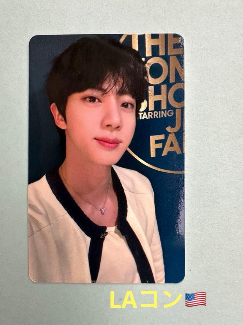 BTS ジン JIN US アメリカ LA 会場限定　トレカ