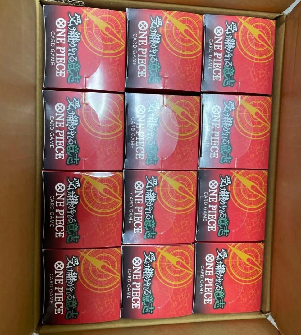 ☆ワンピースカード☆受け継がれる意志☆12BOX. テープ付き