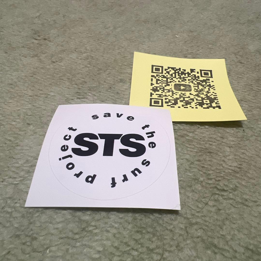 【非売品・数量限定】STS透明サーフボードステッカー