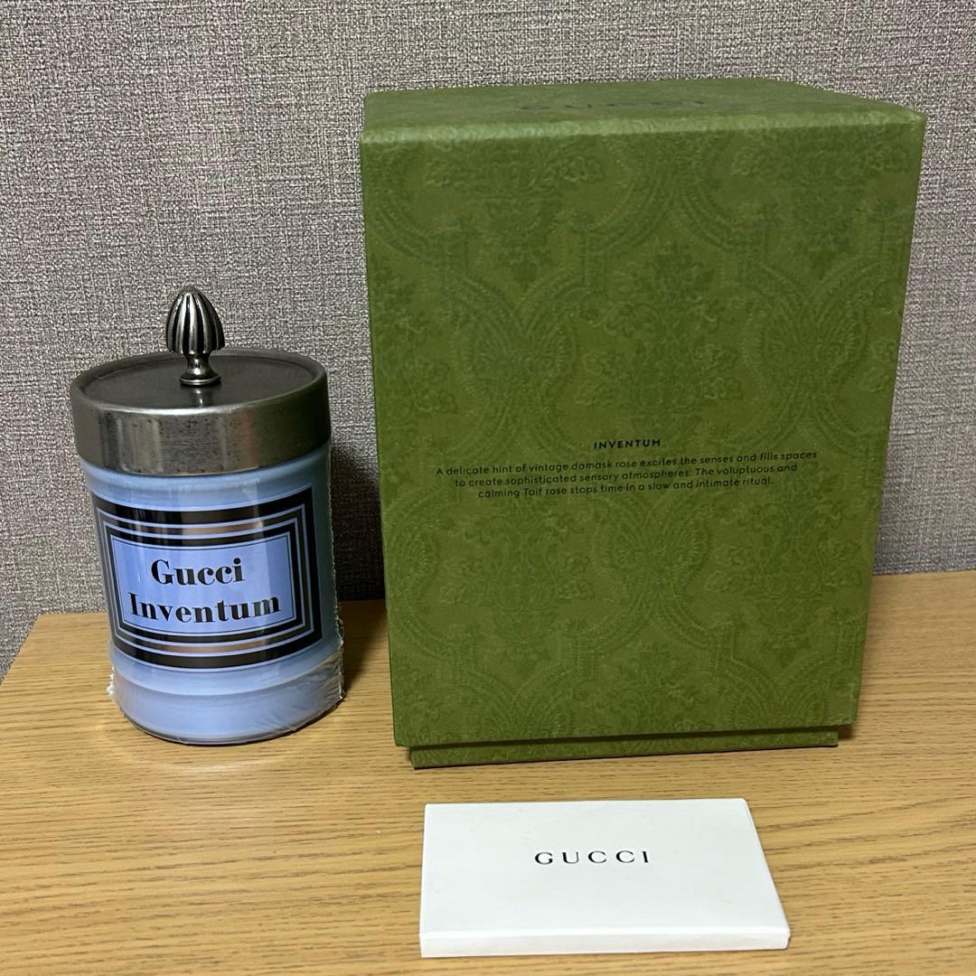 【新品未使用】Gucci Inventum アロマキャンドル