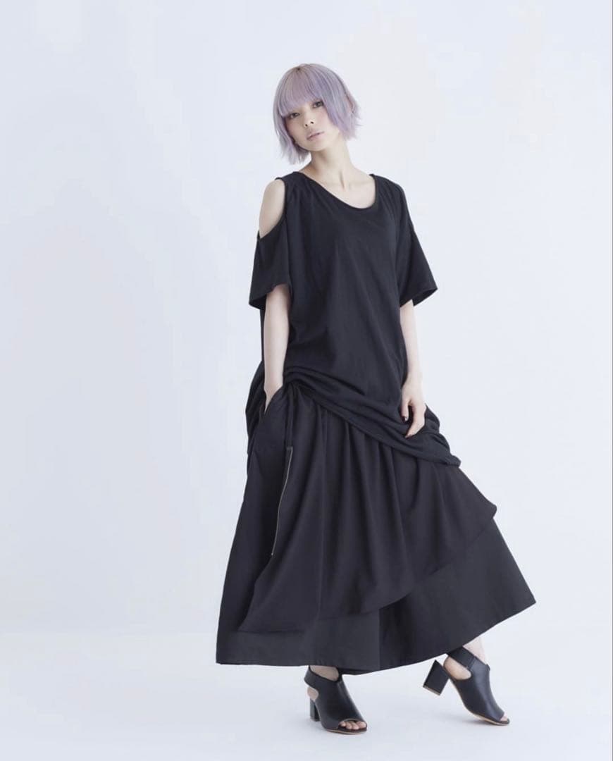 0658 mimic gimmick skirt pants スカートパンツ