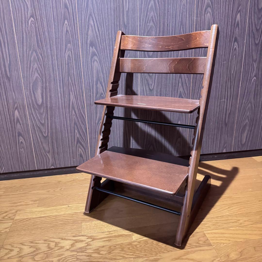 ストッケ トリップトラップ ハイチェア シリアル不明 ウォールナット