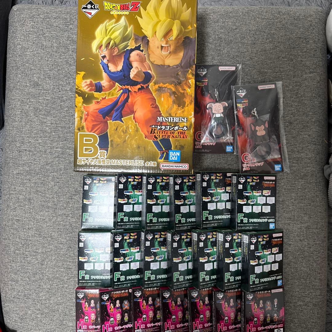 ドラゴンボール 一番くじ まとめ売り 超サイヤ人 孫悟空 B賞