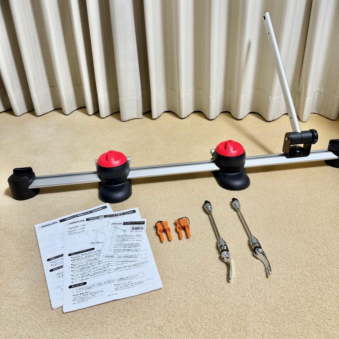 星*旅様 美品 ミノウラ VERGO-TA2-WH スルーアクスル用モデル