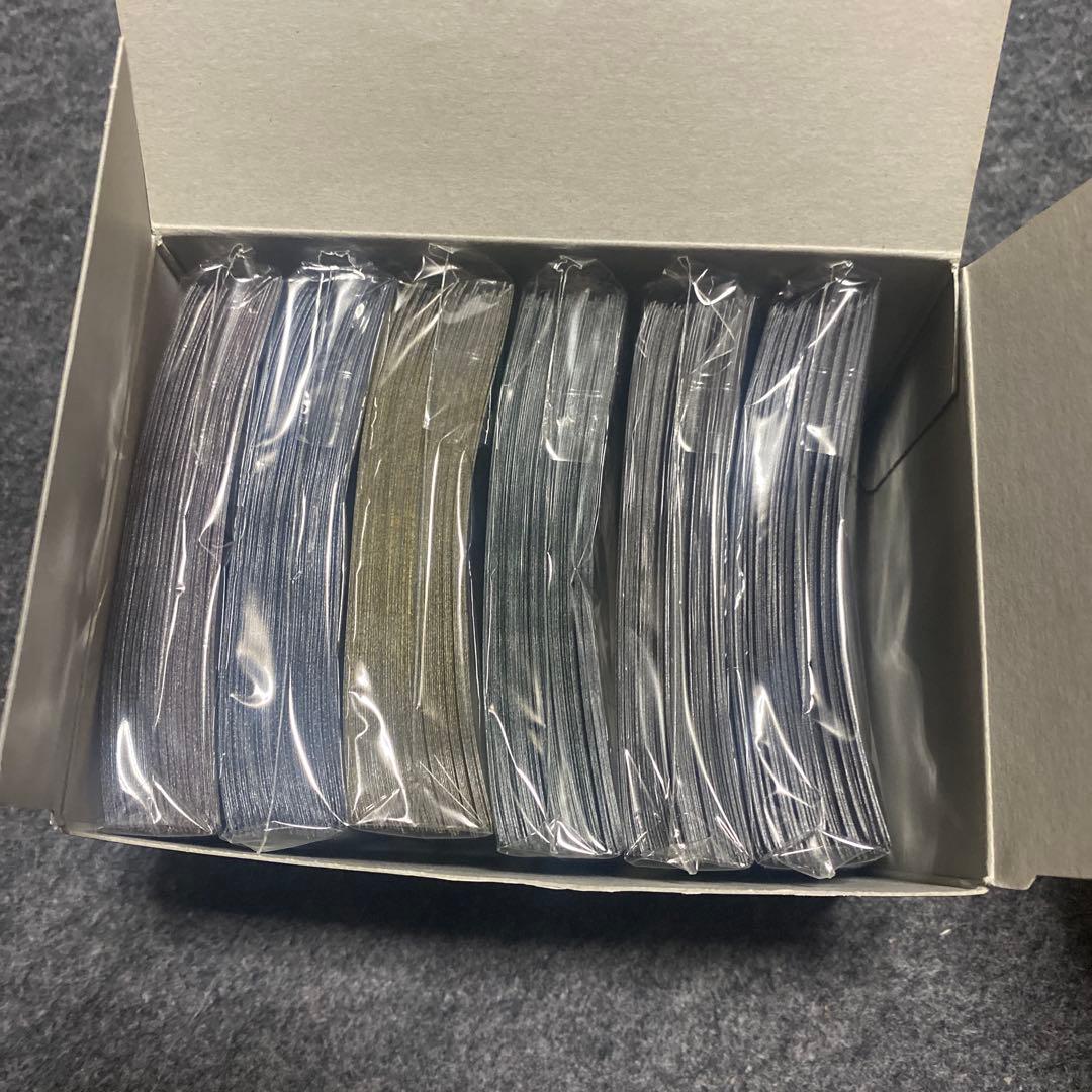 遊戯王 デュエリストカードプロテクター 六属性セット スリーブ 箱は