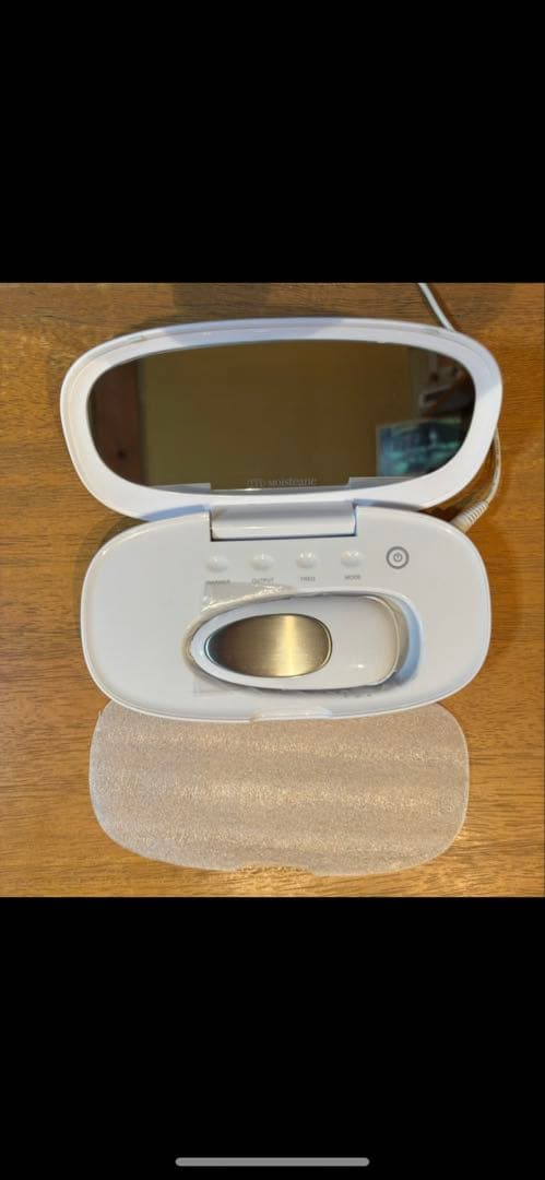 ホワイト美顔器 ミラー付き LEDインジケーター ひーさん専用