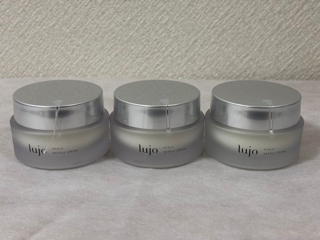 【新品未使用】lujo ルジョーヒアロニードルクリーム　3個セット Amazon | 塗るボトックス ニードルクリーム 【公式】lujo（ルジョー