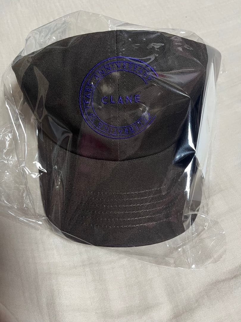 CLANE 10TH LOGO CAP ブラウン