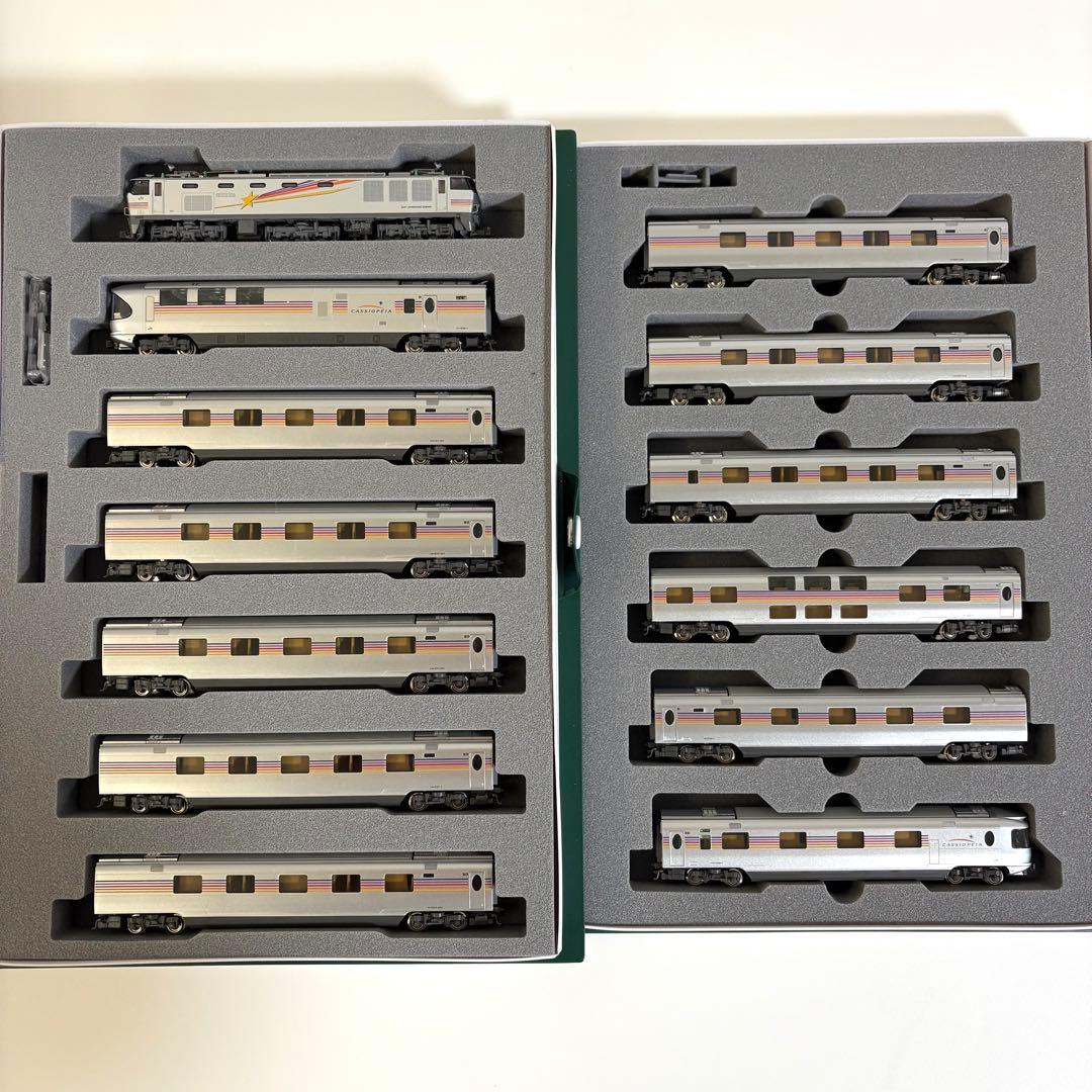 【美品】KATO EF510+E26系 寝台特急“カシオペア”フル編成