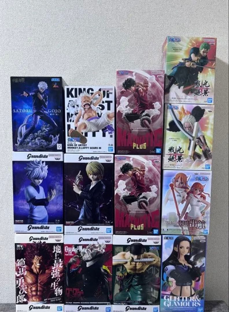 フィギュア まとめ売り 13点セット ワンピース 呪術廻戦 ハンターハンター