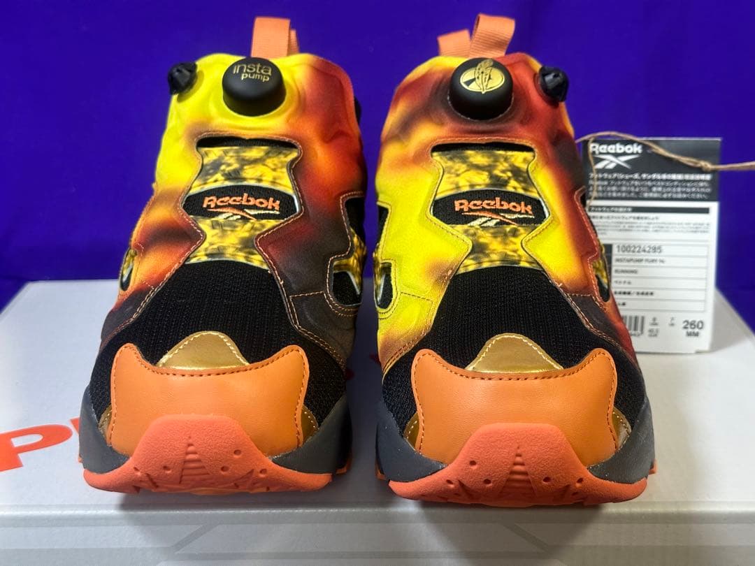 稲葉浩志（B'z）✕ リーボック インスタポンプフューリー94マグマ