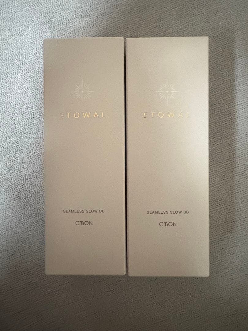 【2本セット】ETOWAL シームレスグロウBB ライトオークル 35g