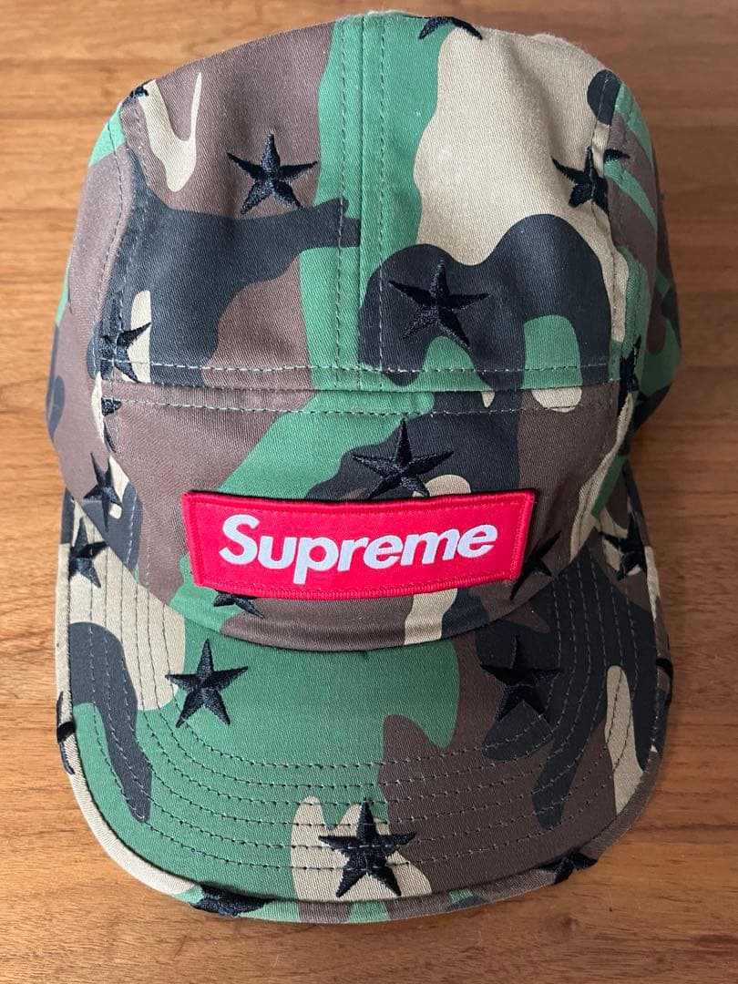 Supreme カモフラージュキャップ Supreme(シュプリーム) カモフラキャップ オリーブ サイズ