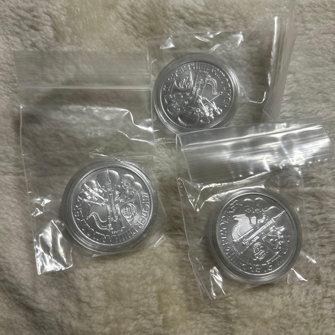 ウィーン銀貨 1オンス 31.1g 99.9%純銀