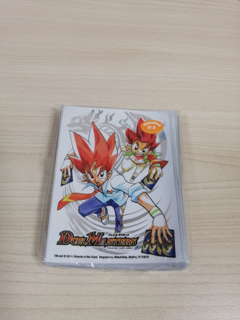 [未開封]デュエルマスターズ　スリーブ　変わらぬデュエ魂！　1個