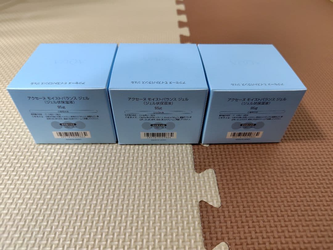 バラ売り可【新品】モイストバランスジェル 95g 3個 アクセーヌ