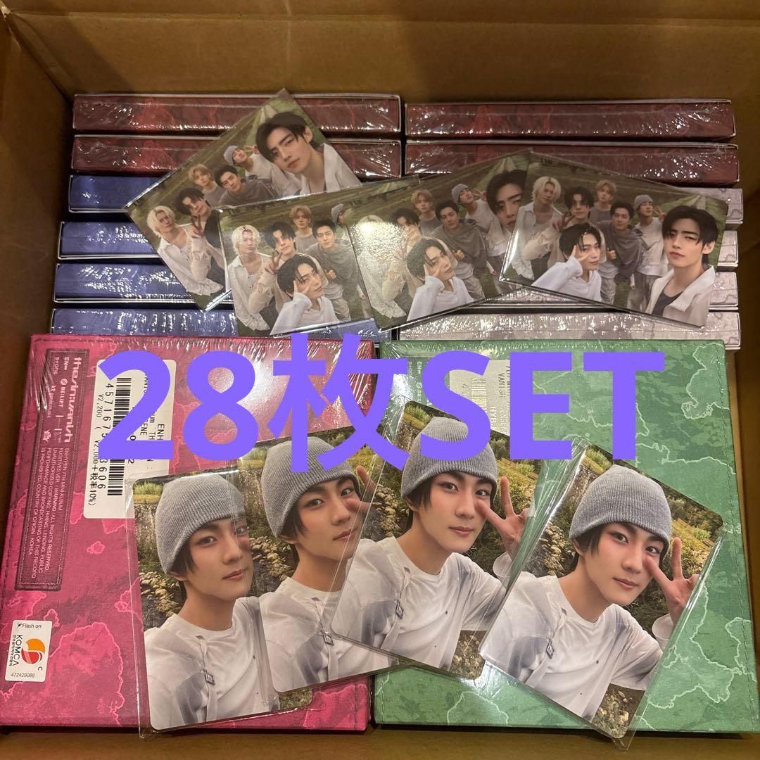 ENHYPEN 7枚セット×4 THE SIN: VANISH 28枚