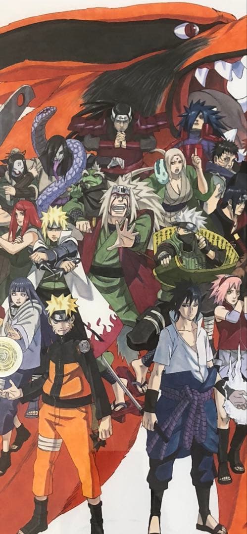 高級複製原画 NARUTO展 キービジュアル 忍ver. - メルカリ