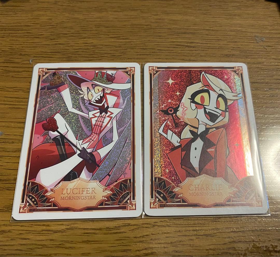 ハズビンホテル トレーディングカード ルシファー チャーリー foil