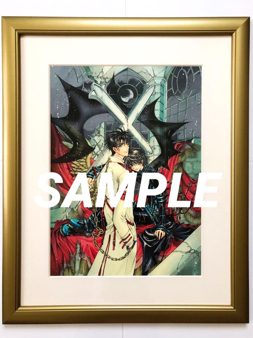 CLAMP[X エックス]2002年原画展複製原画(神威.封真)