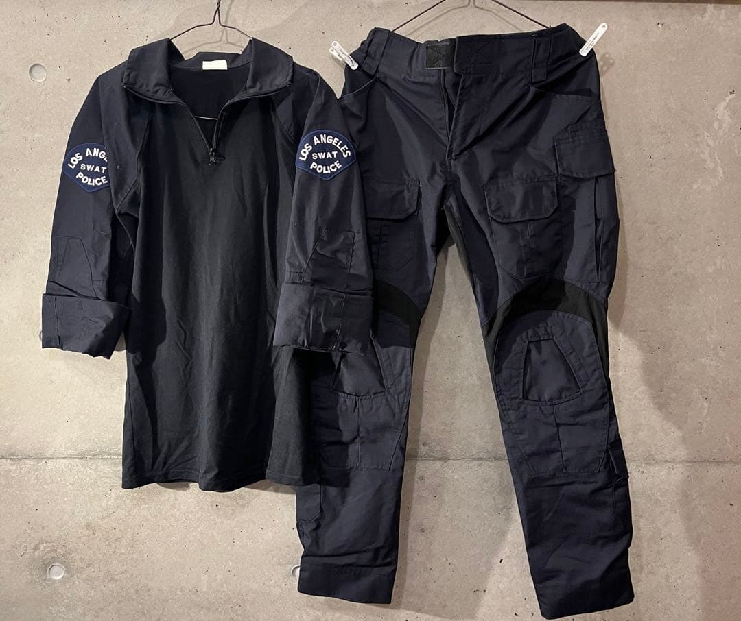 LAPD SWAT 風G3コンバットシャツパンツレプリカ　le装備