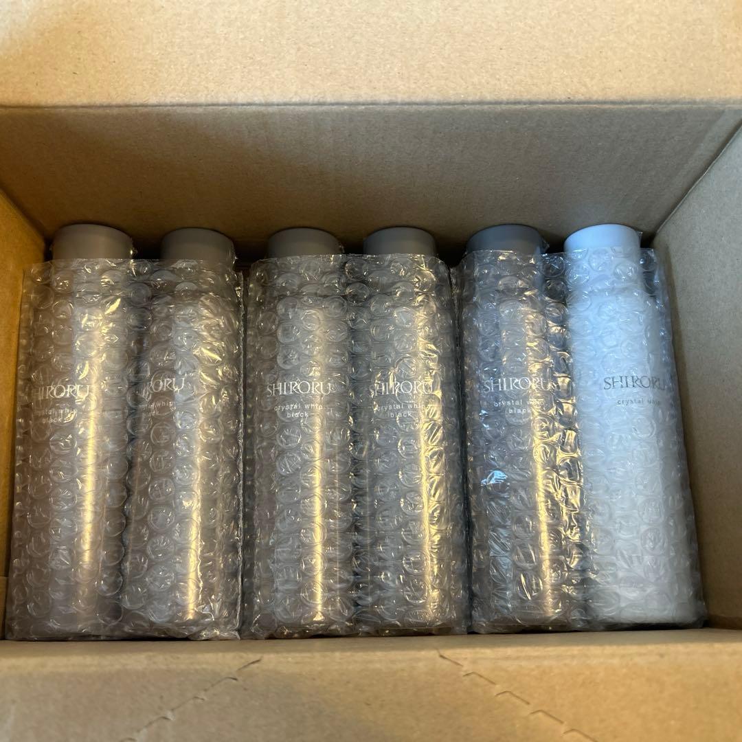 【新品】シロル　クリスタルホイップ　ブラック5本ホワイト1本 クリスタルホイップ ブラック｜SHIRORU(シロル)公式オンラインストア