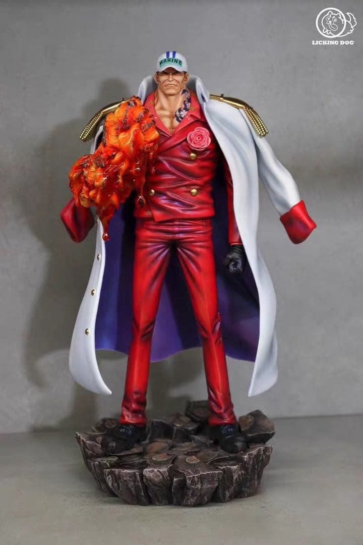 ワンピース 海軍本部大将 赤犬 サカズキ フィギュア ガレージキット