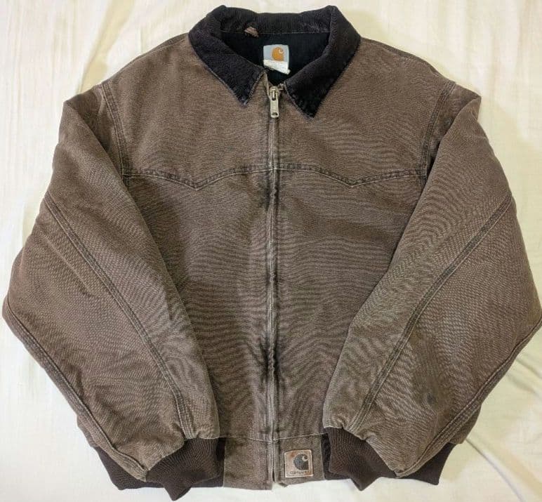 90s カーハート サンタフェ ジャケット チェスナット J14 CHT 2XL