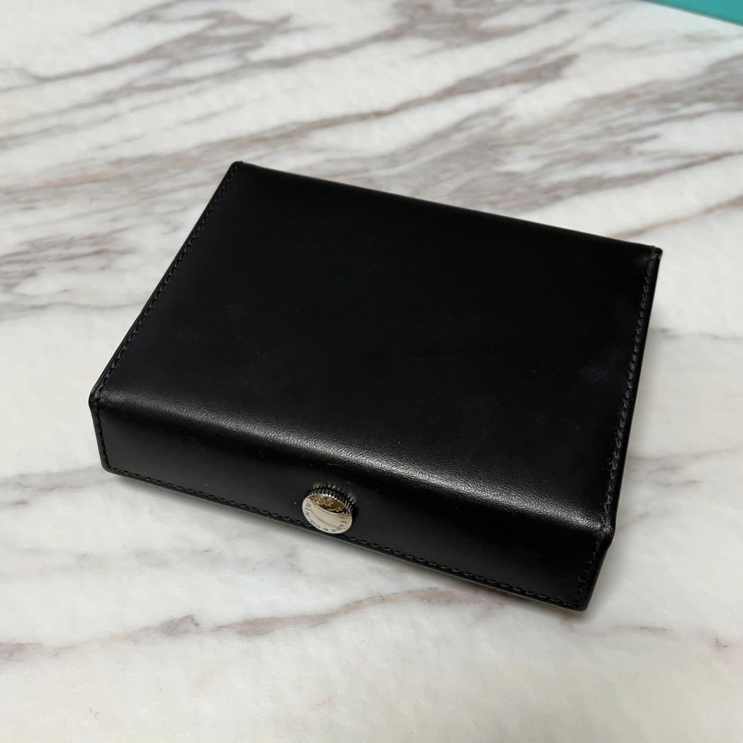 ティファニー　ボックス　レザー　小物入れ