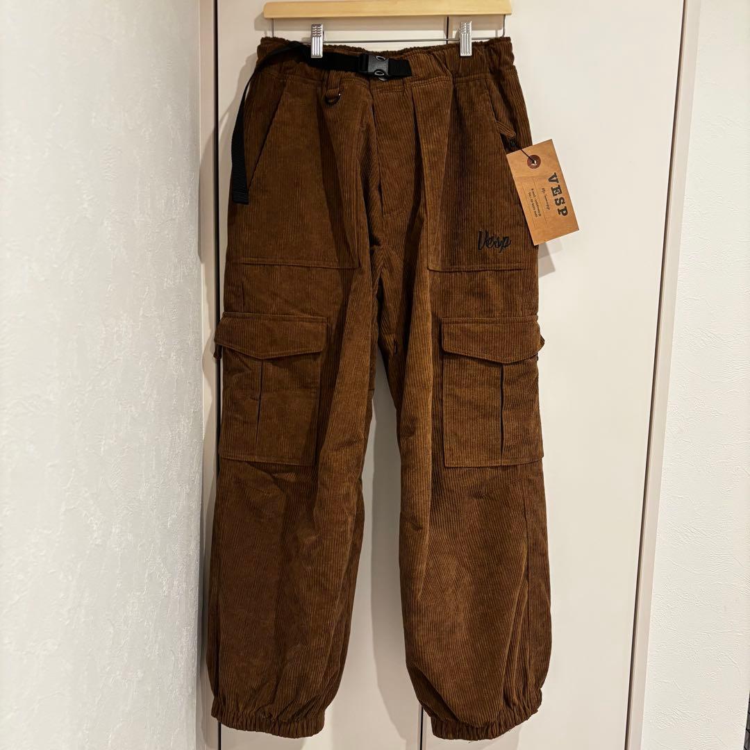 未使用品☆ vesp 23-24 コーデュロイ　ワイドジョガーパンツ Corduroy Wide Jogger Pants | アウトレット/OUTLET | | VESP Offical