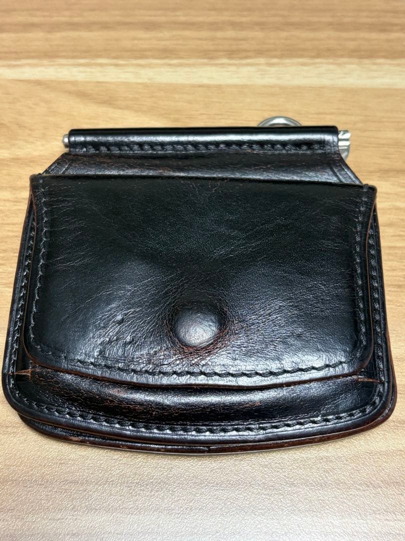 6t leather works マネークリップ