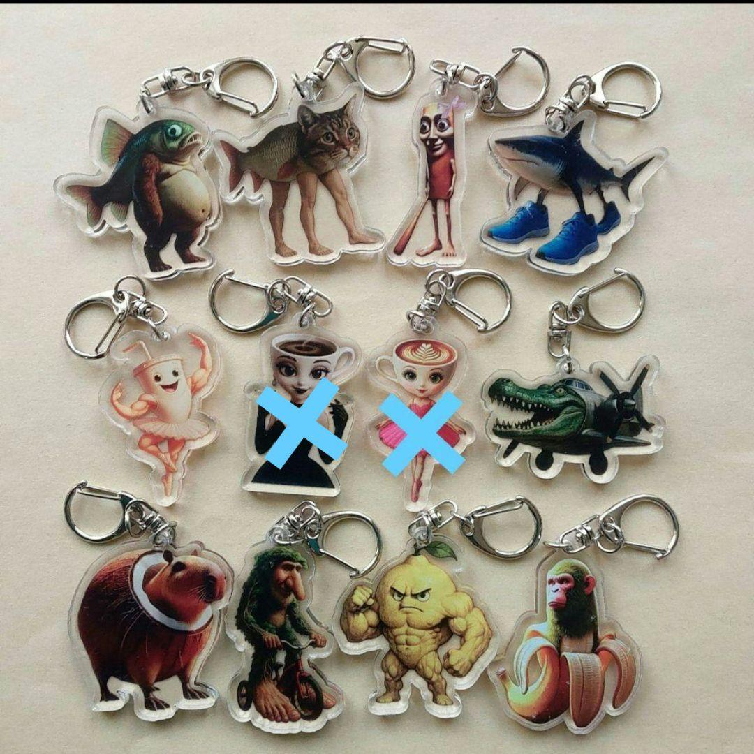 イタリアンブレインロット チンパンジーニバナニーニ3 アクリル