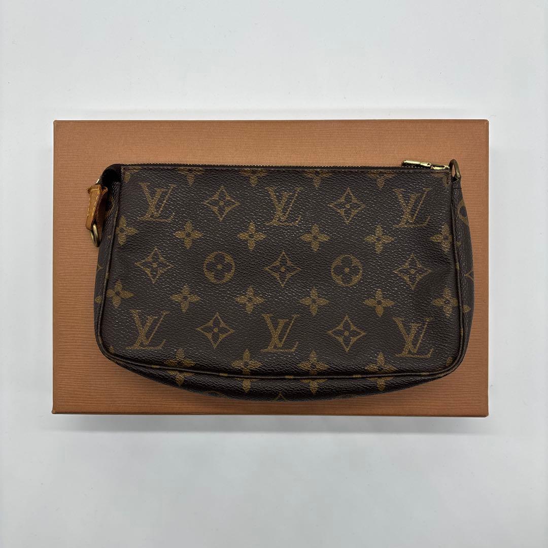 LOUIS VUITTON ポシェット アクセソワール モノグラム ポーチ