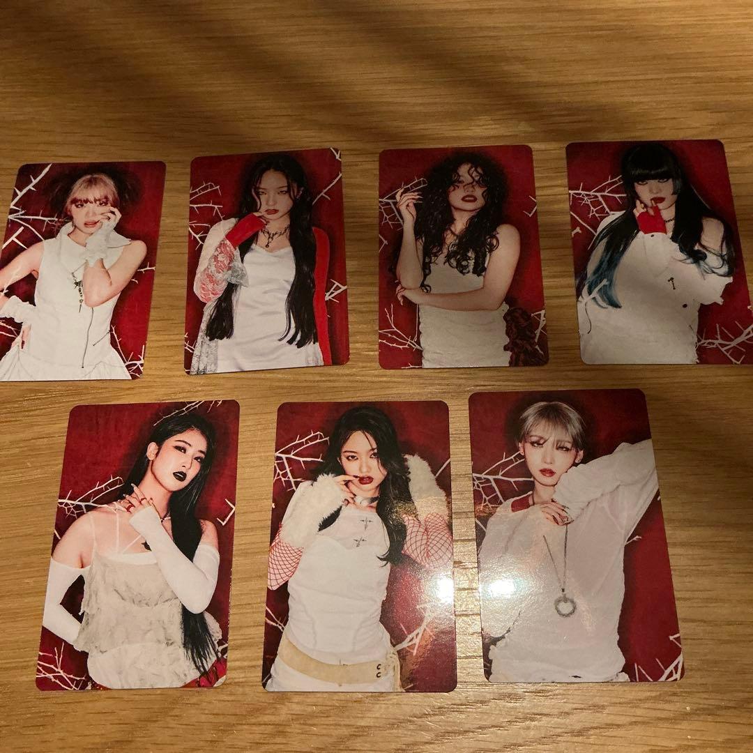 HANA CD ROSE 通常盤 トレカ 7枚セット - メルカリ