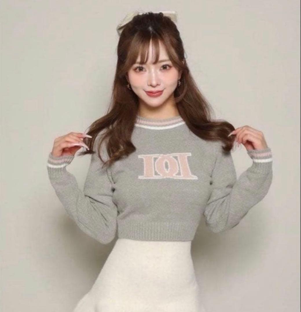 Darich レトロDD ニット グレー