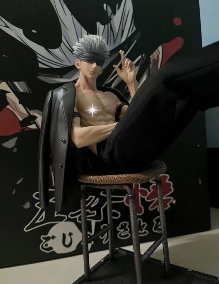 呪術廻戦 五条悟 ghost フィギュア ガレージキット スタチュー