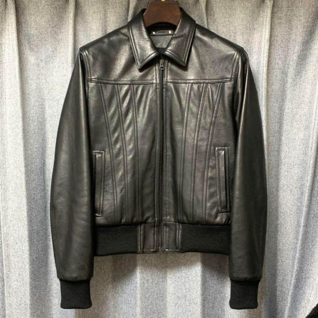 最終値下げMINEDENIM SHEEP LEATHER ZIPUPJACKET