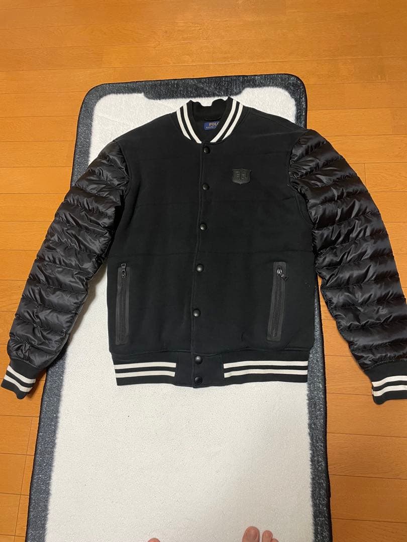 ラルフローレン　 スタジアムジャケット ブラック　ダウン