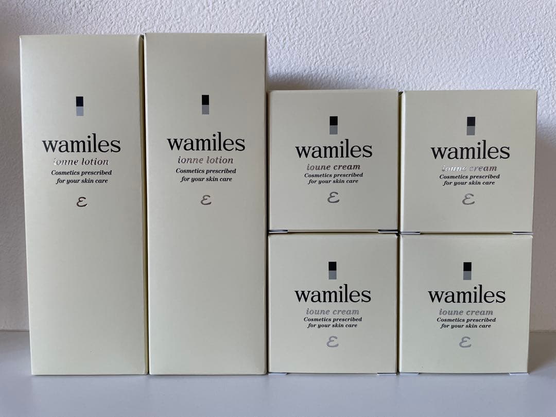 ワミレスイオーヌクリーム×4&イオンヌローション×2