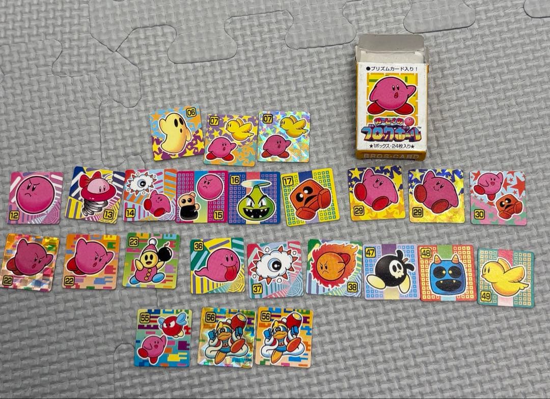 星のカービィ カービィのブロックボール ブロスカード ミニカード