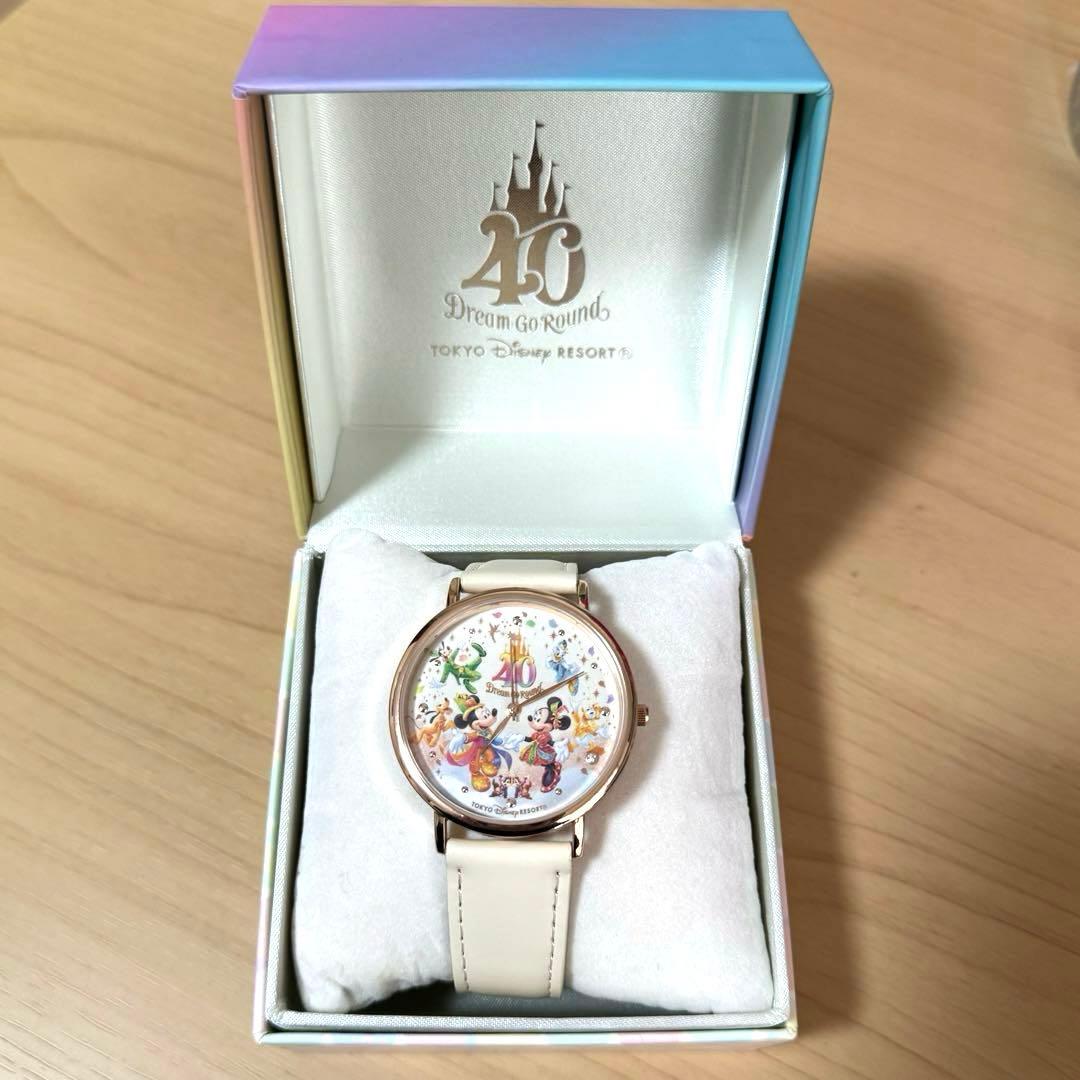⭐︎美品⭐︎ ディズニー　40周年限定腕時計　ディズニーランド　時計