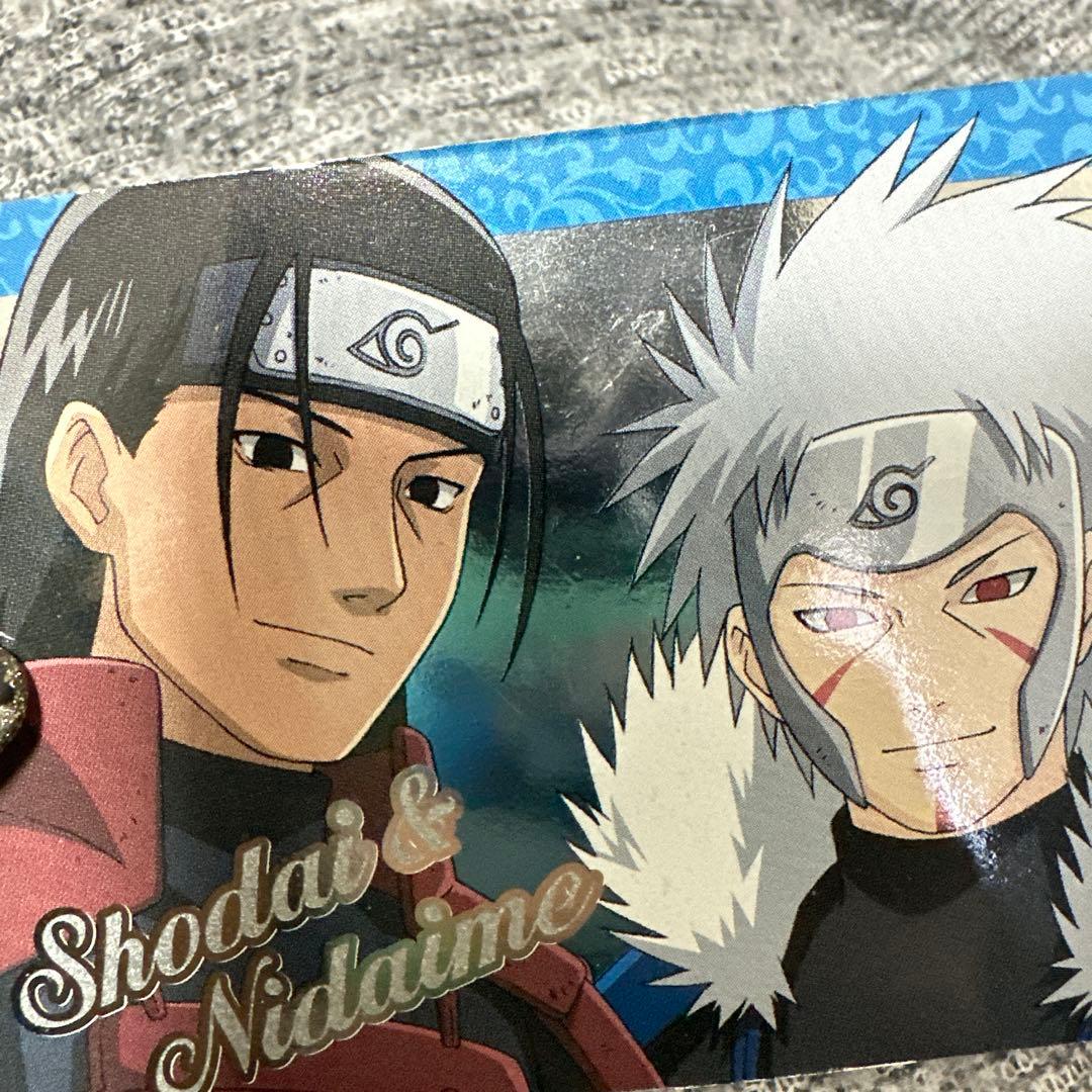 安心品質0109 NARUTO ナルト エッチングカード 柱間 扉間 レアカード