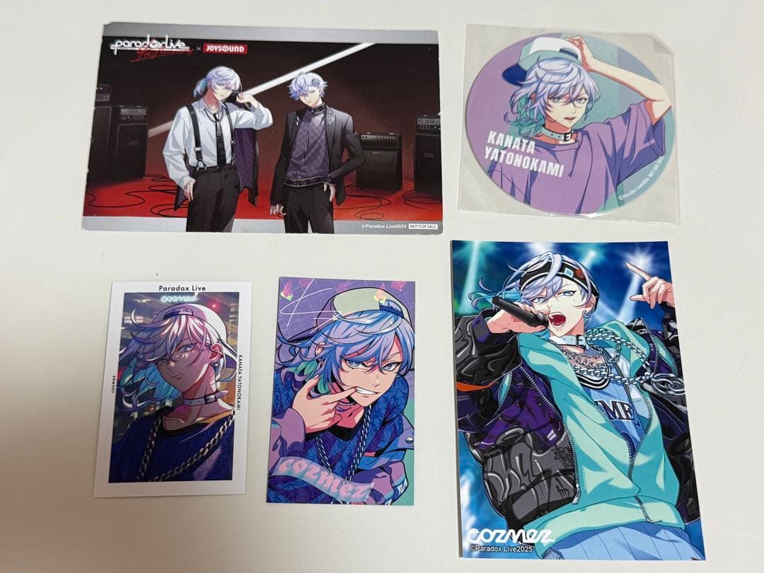 Paradox Live 矢戸乃上珂波汰 ポストカード コースター Gプリ - メルカリ