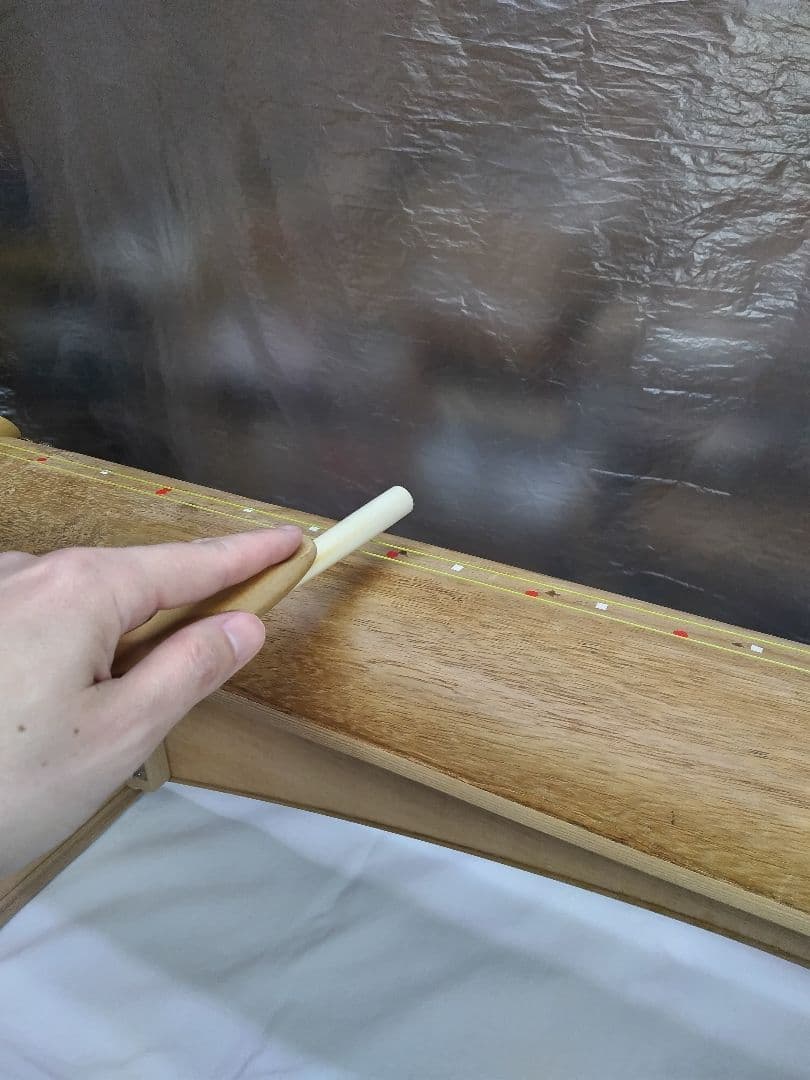 八雲琴・二弦琴の転管代替品( B )